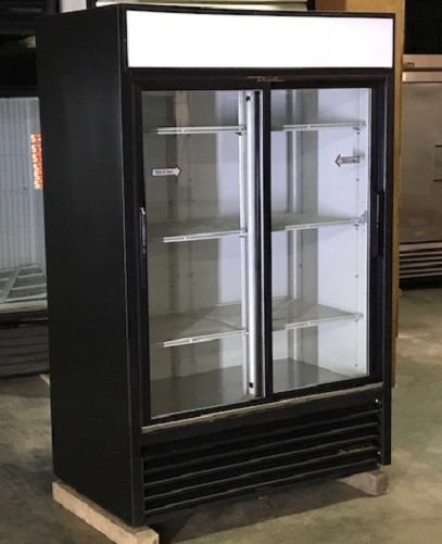Refurbished Two Slide Glass Door Cooler